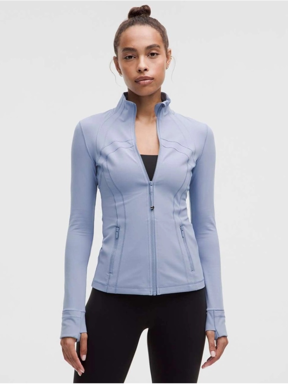 lululemon athletica Pale Blue Women's Full-Zip Utility Jacket